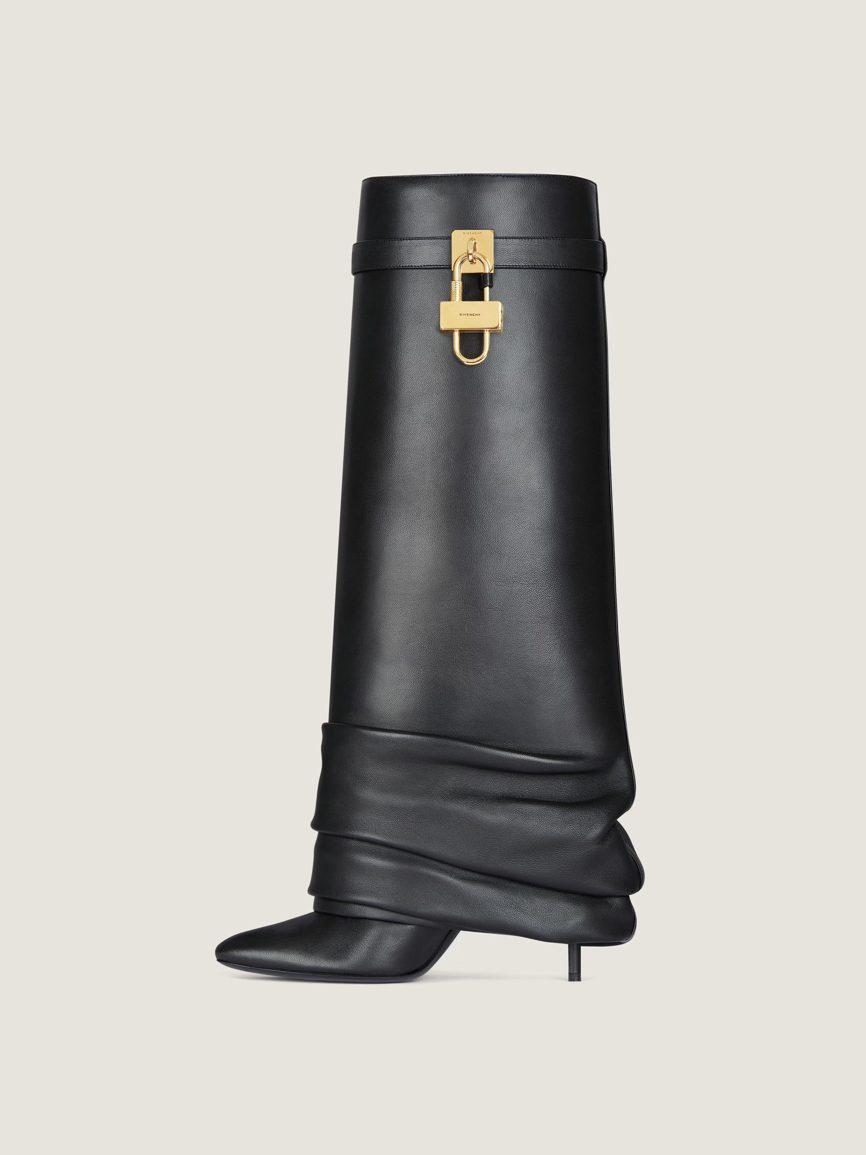BLACK STILETTO BOOTS