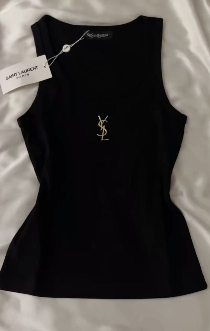 KLASSE TANKTOP ZWART