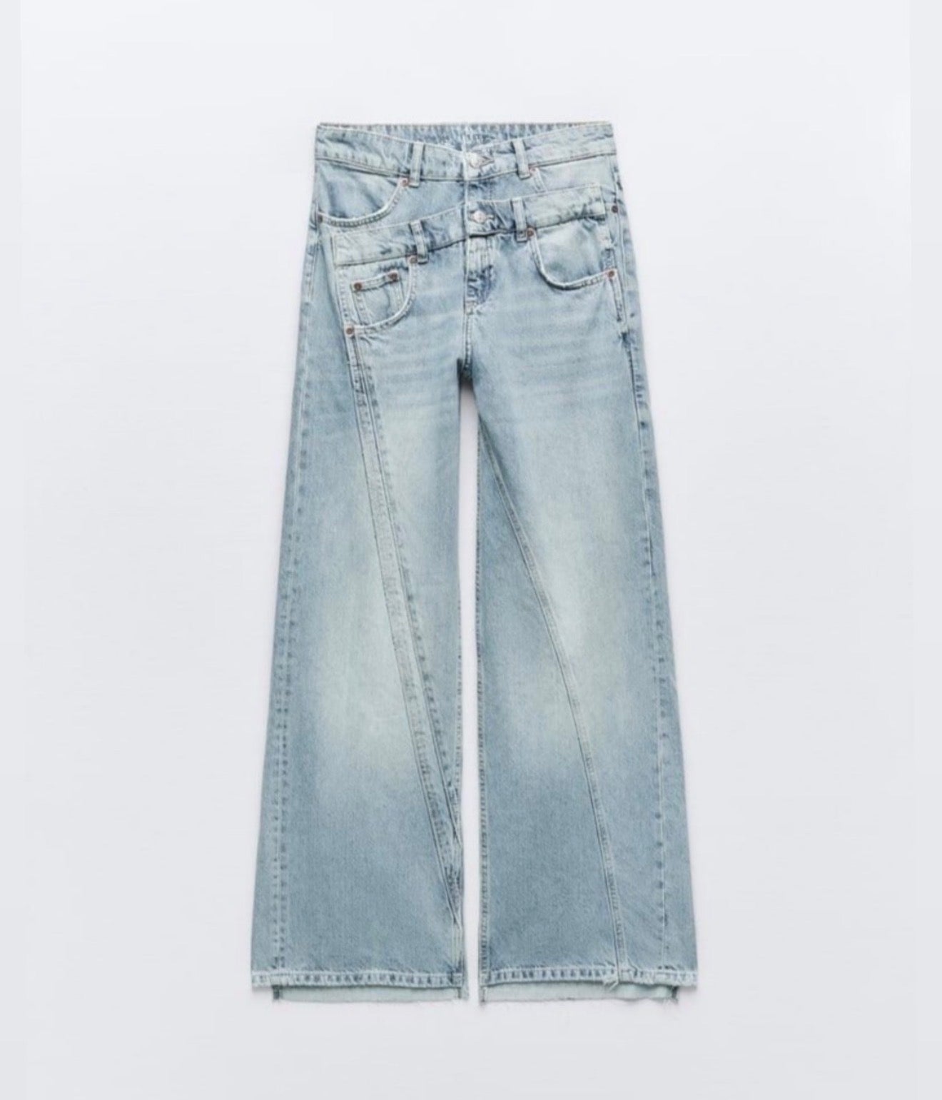 DUBBELE DENIM JEANS