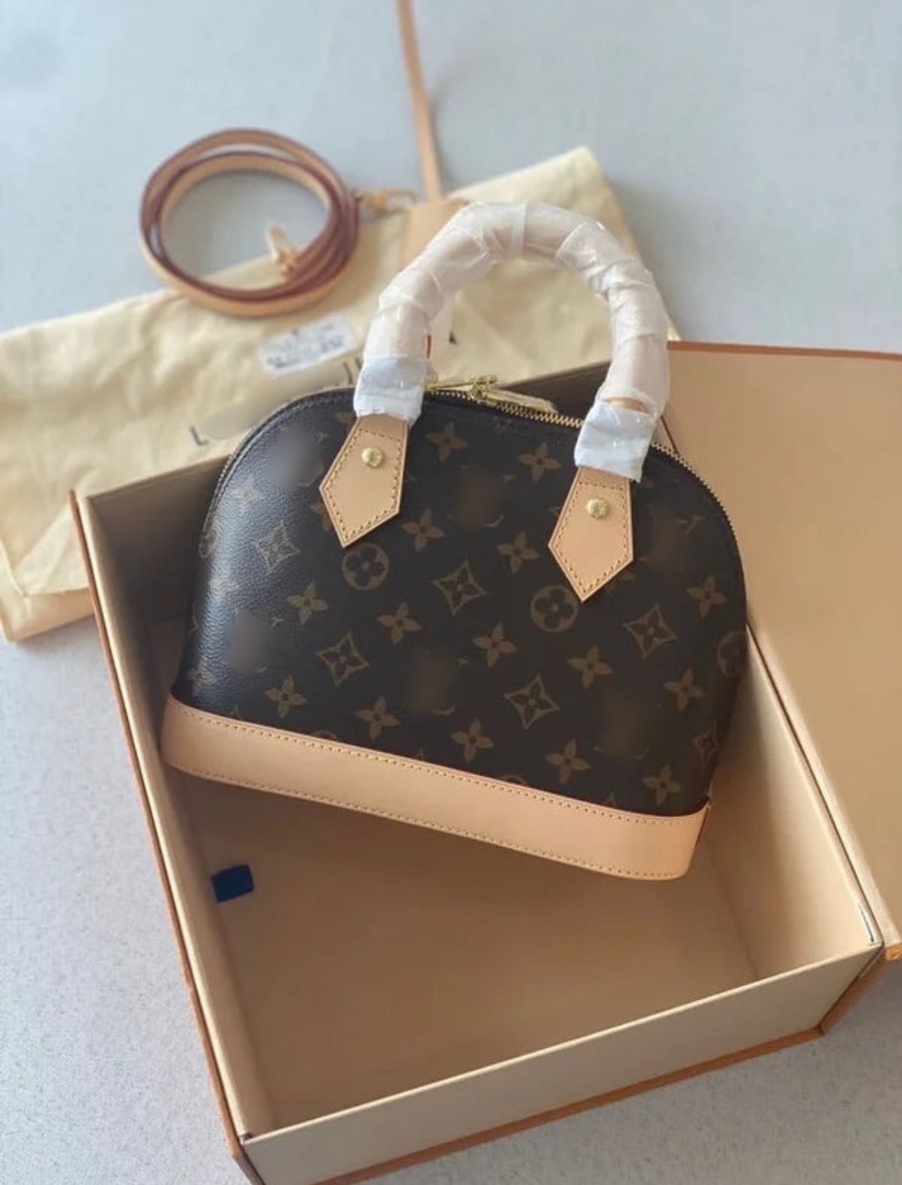 Chloe bruine tas