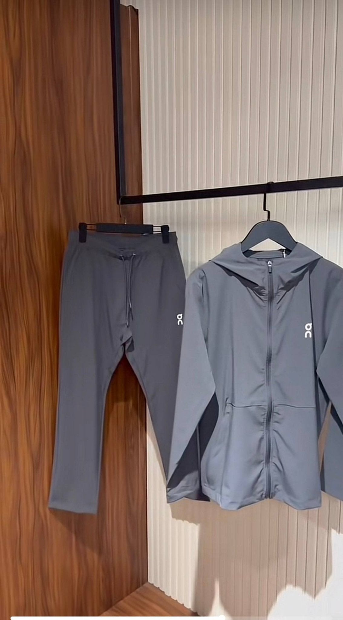 On Cloud Grey Set - NV WARDROBE
