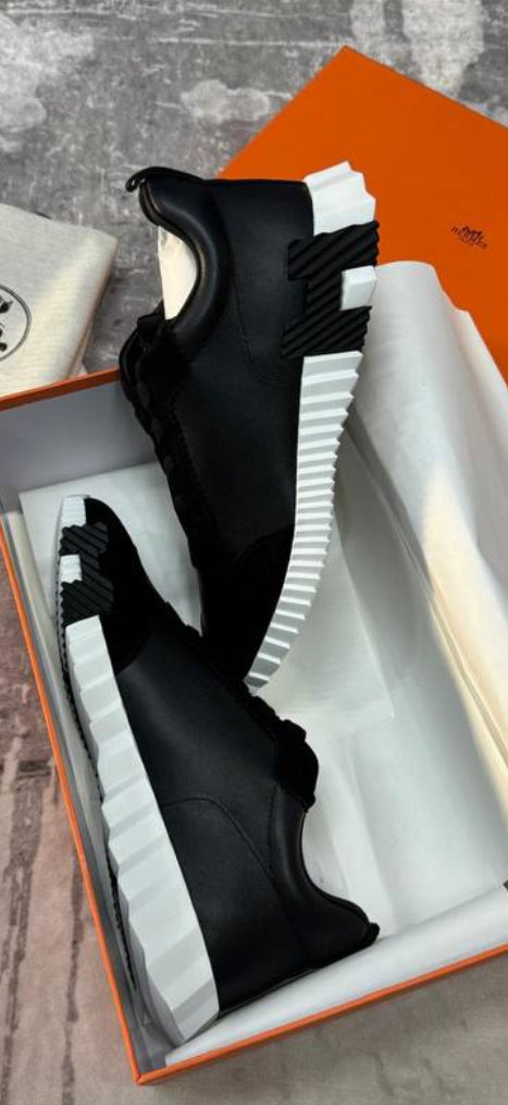 Hermès Bouncing Zwart Leer