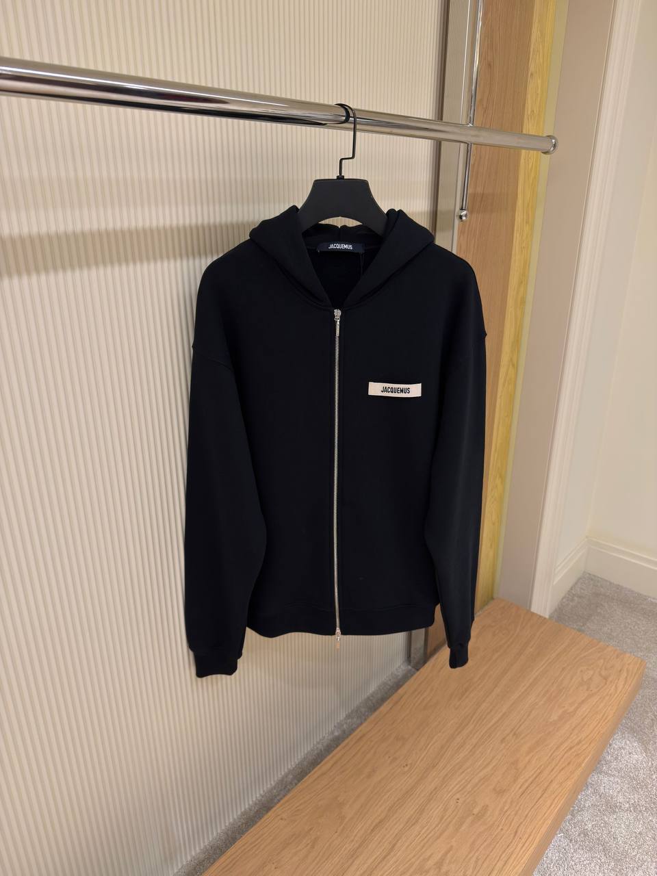 Hoodie Zippé Jacquemus Noir