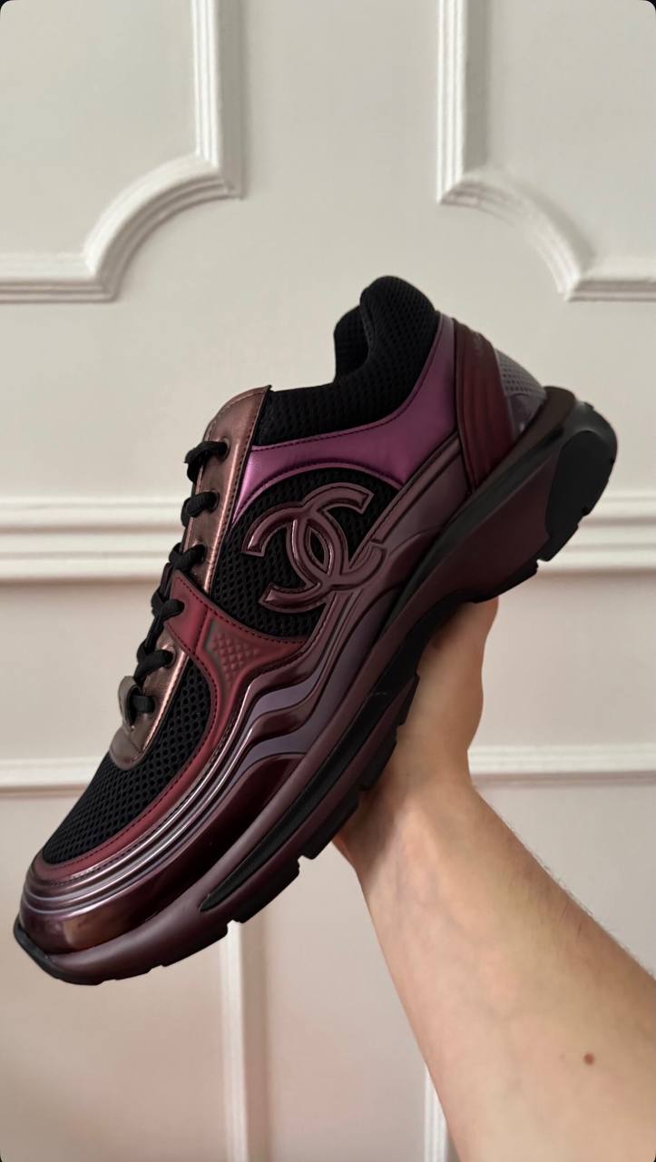 Chanel CC Runners Paars
