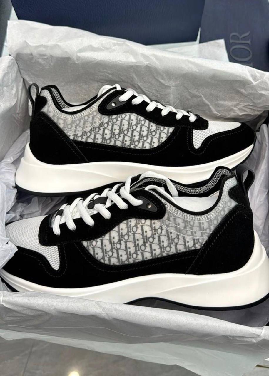 Sneaker Dior B25 Noir/Blanc Oblique