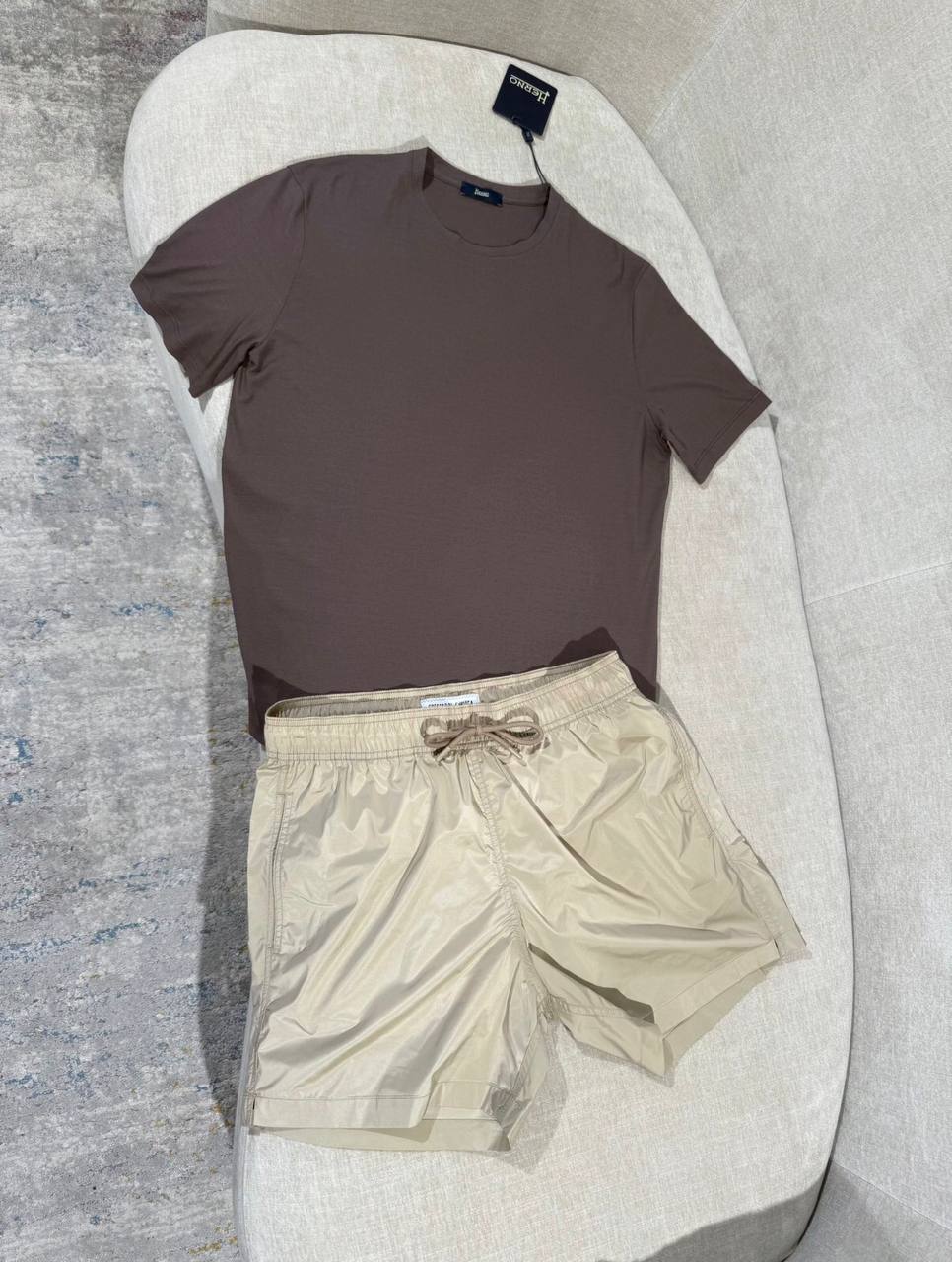 Herno Set Bruin en Beige