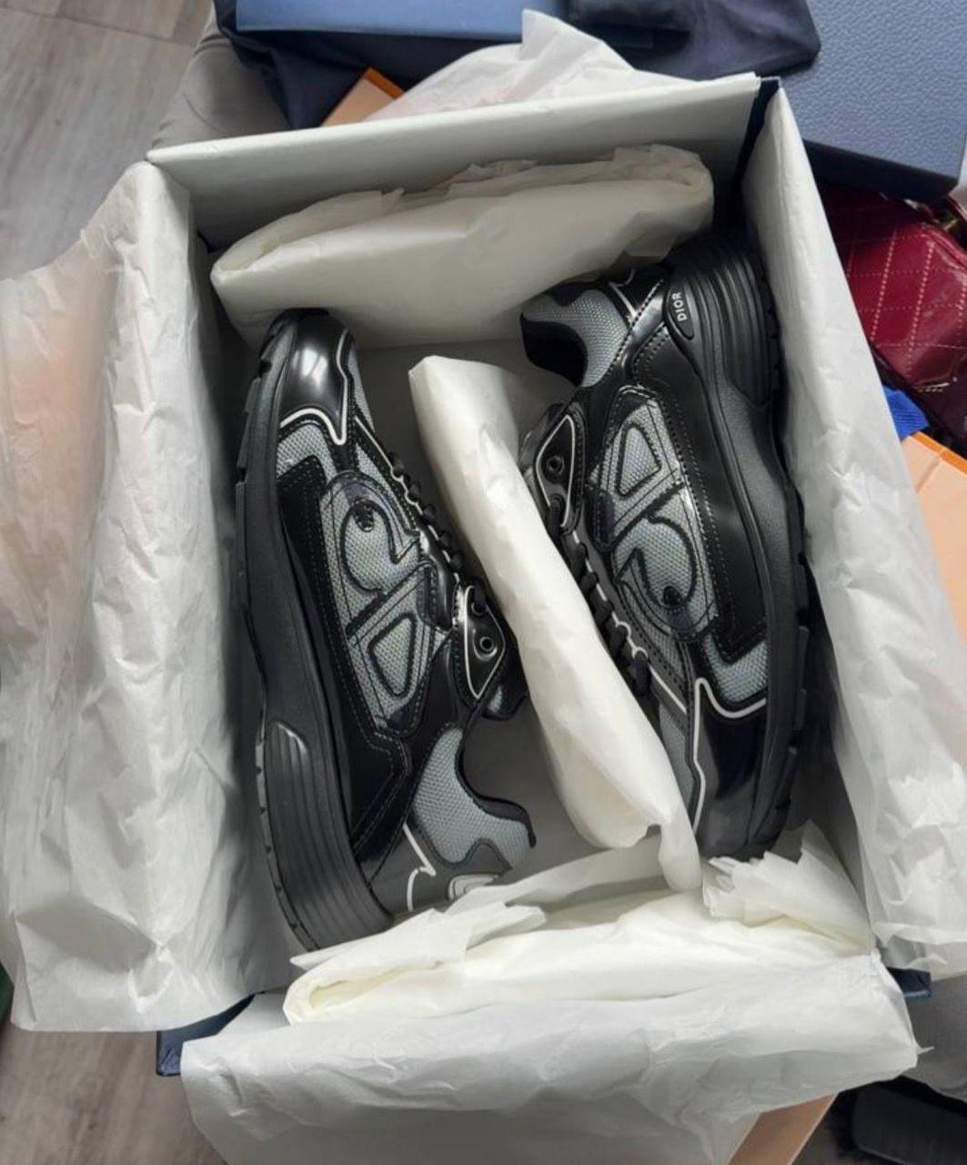 Sneaker Dior B30 Zwart/Grijs