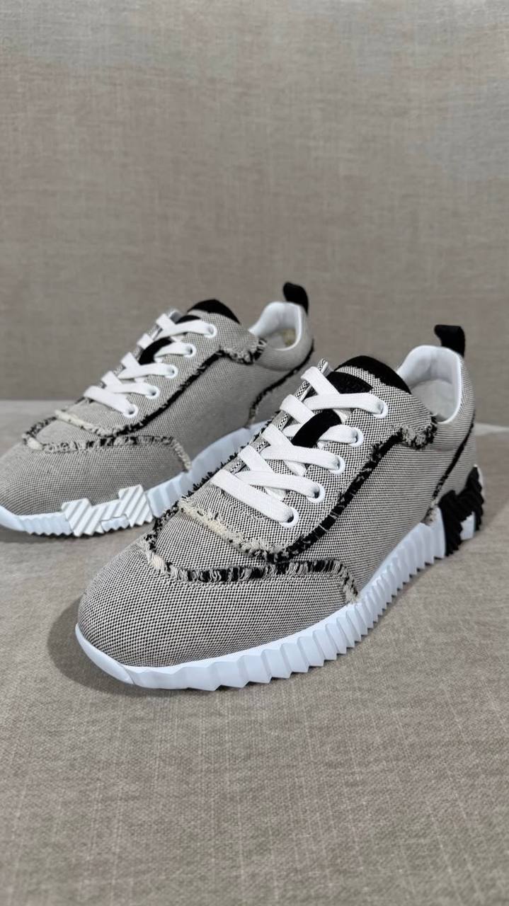 Hermès Bouncing Sneaker - Gris/Noir