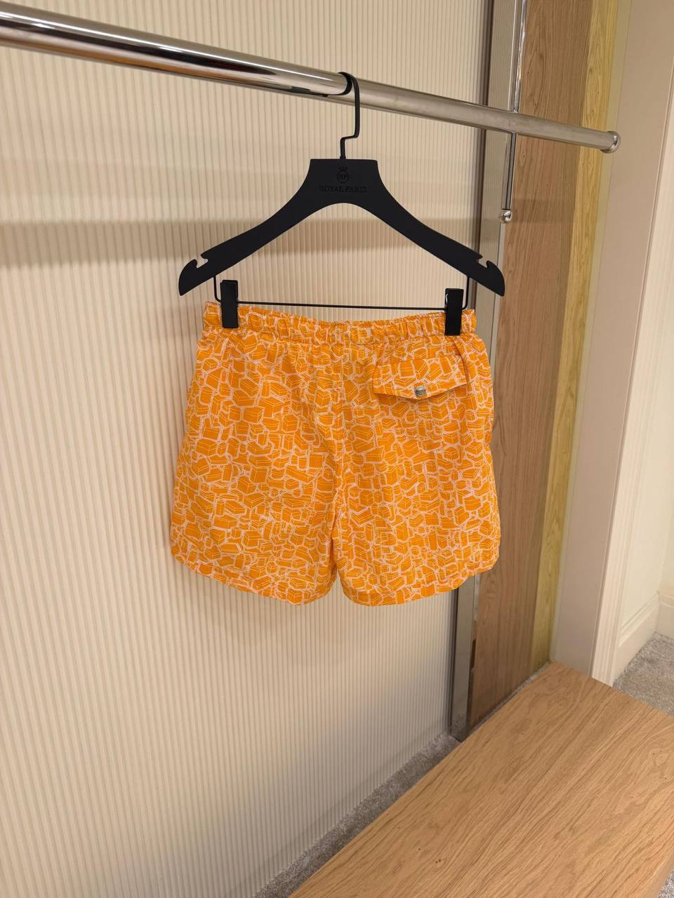 Louis Vuitton – Zwemshort met 3D-Kubusprint