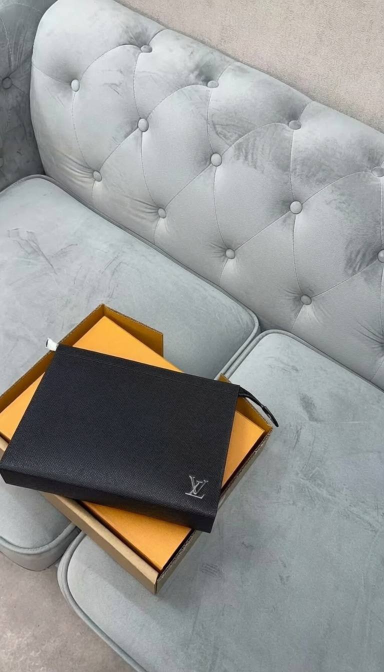 LV Hand Satchel Full Black