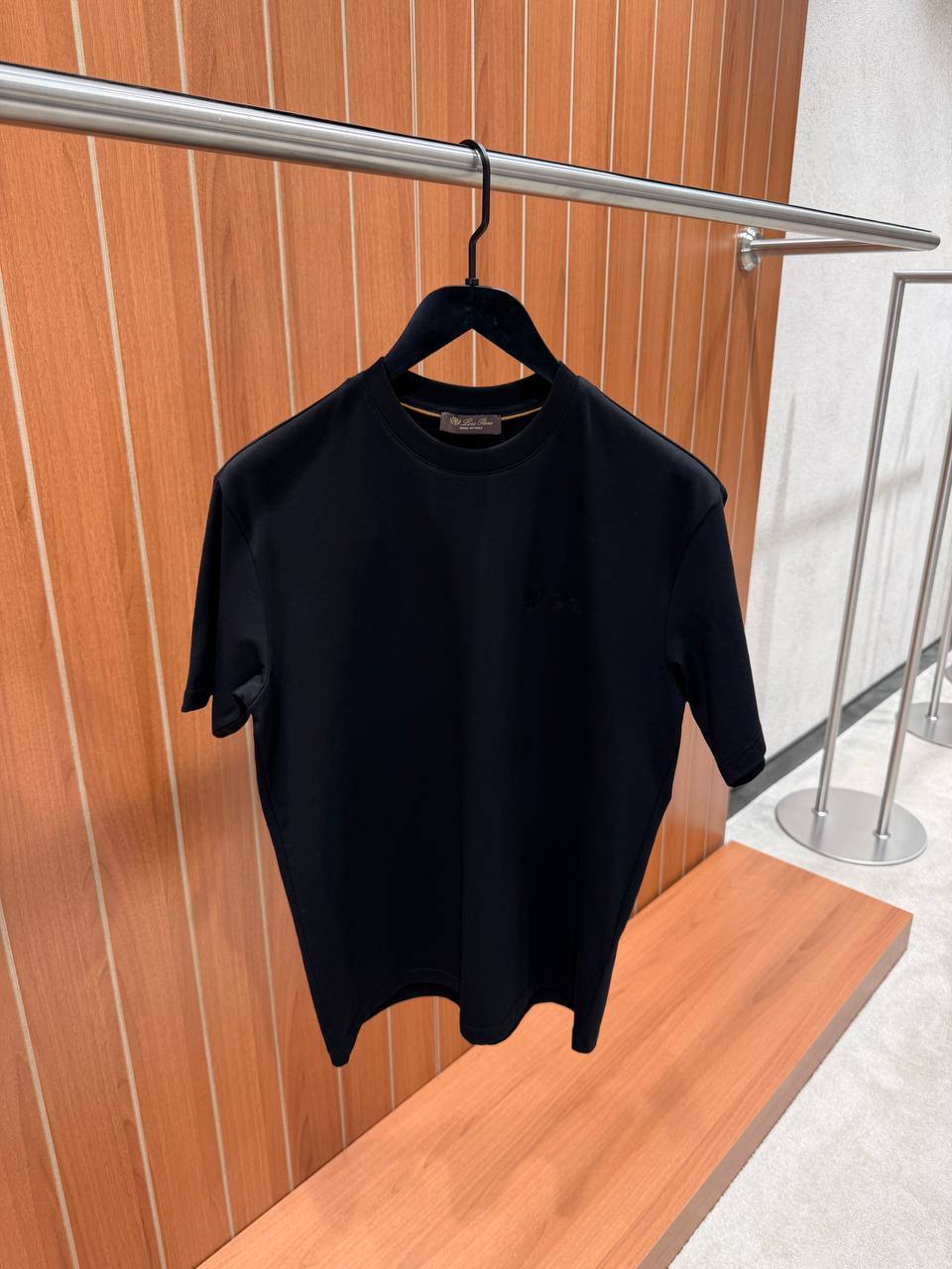 T-Shirt Loro Piana Schwarz