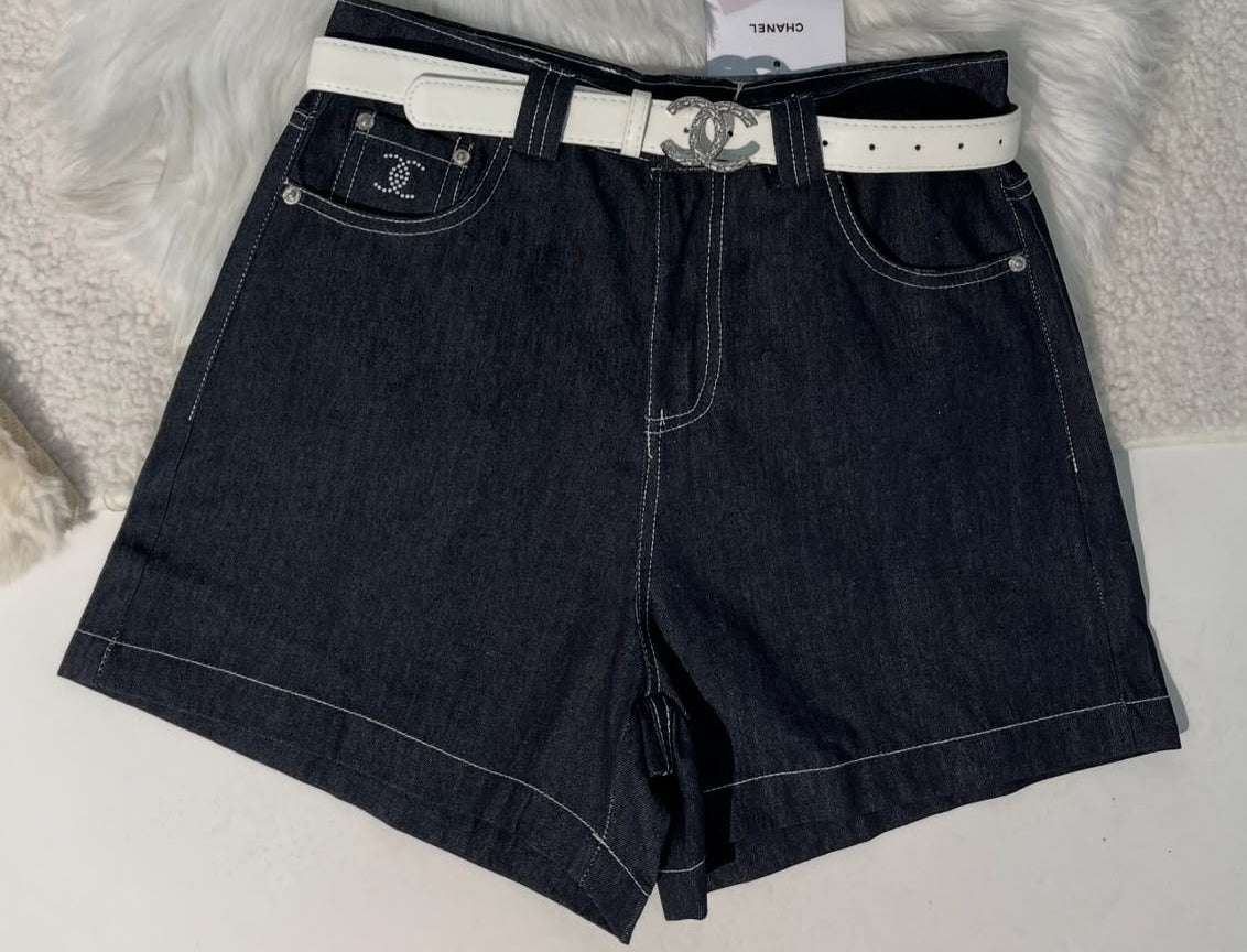 donkere spijkershort