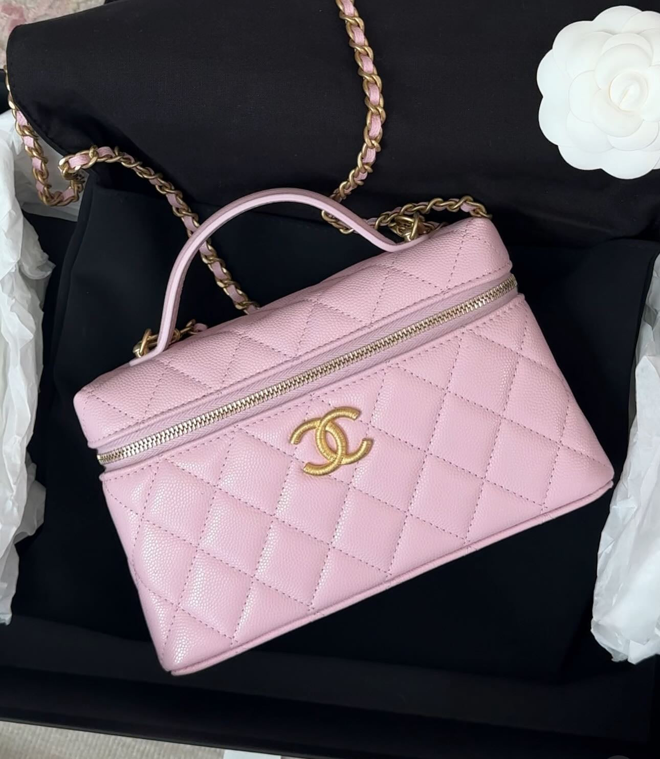 PINK WIDE BAG