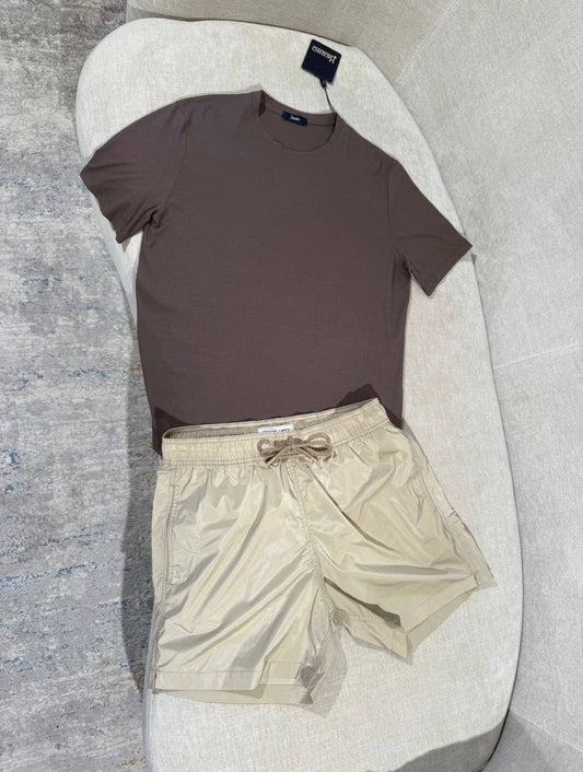 Herno Brown and Beige Set