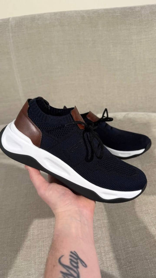 Brunello Cucinelli Sneaker - Marineblauw