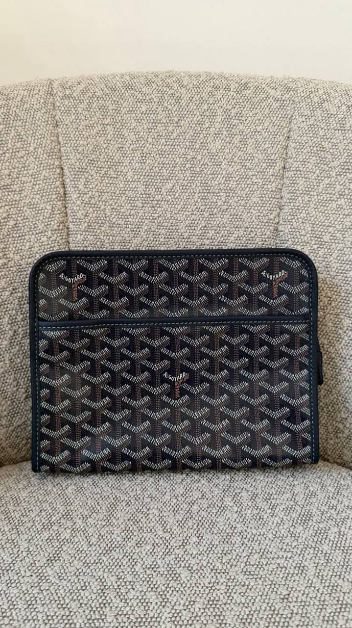 Goyard Blue Satchel