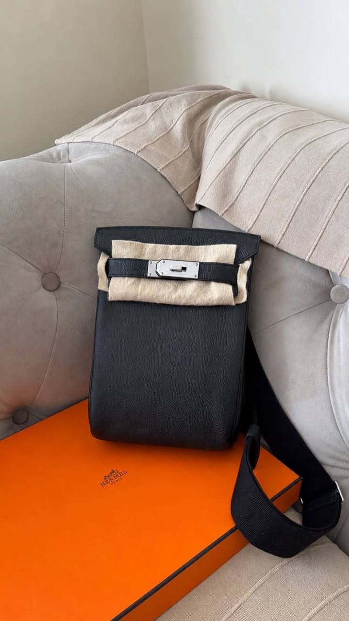 Hermès Hac à Dos Black/Beige